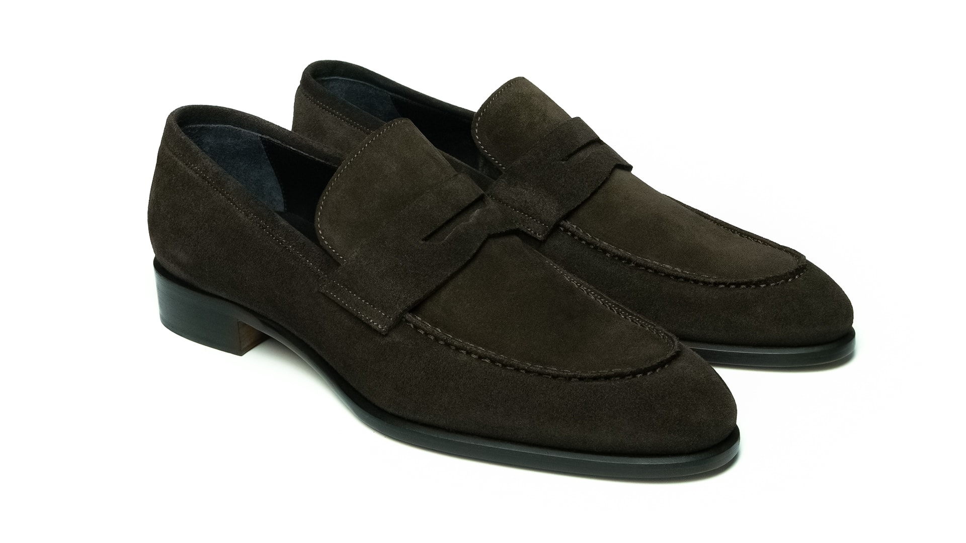 Penny Loafers Suede Brown