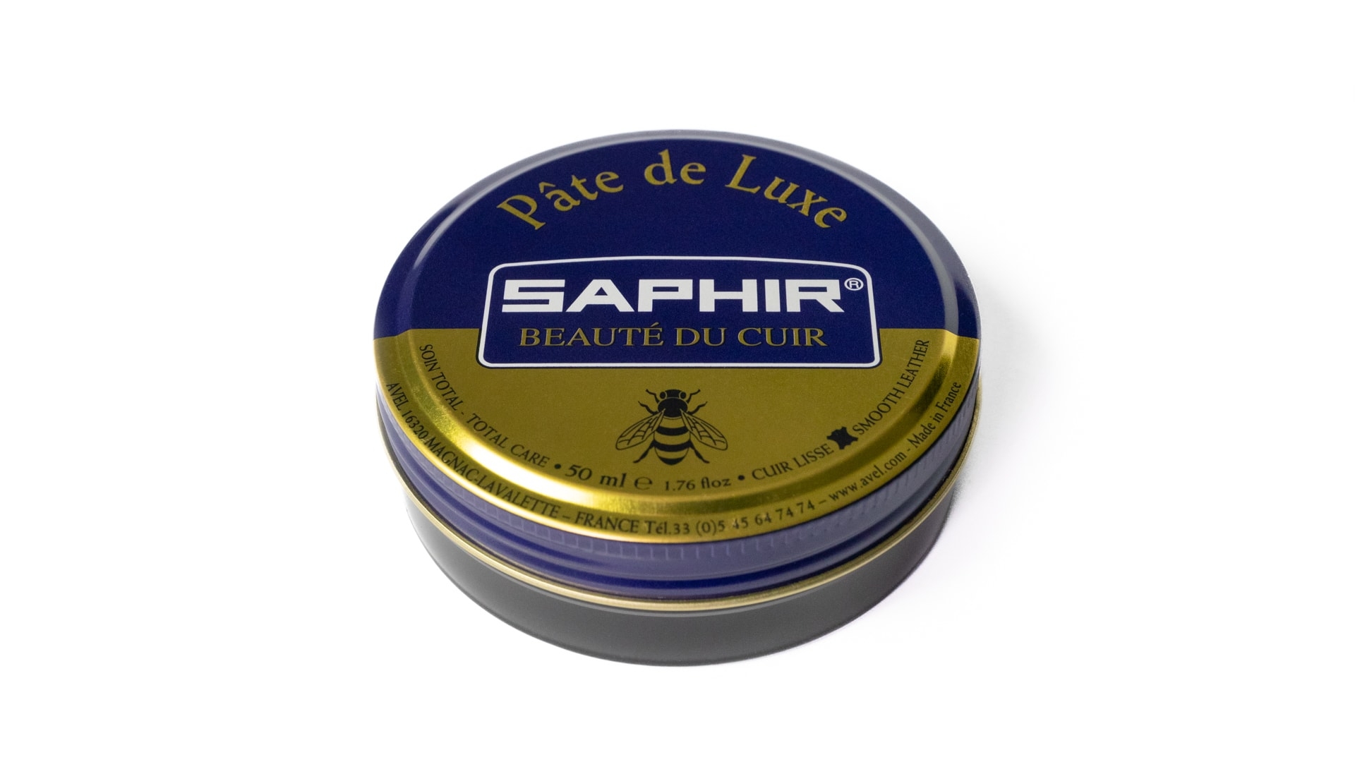 Wax Saphir BDC Black Pate de Luxe 50ml